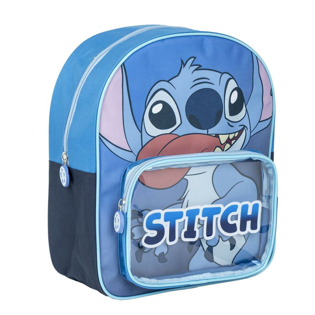 Skolebag Stitch Blå 25 x 3 x 12 cm